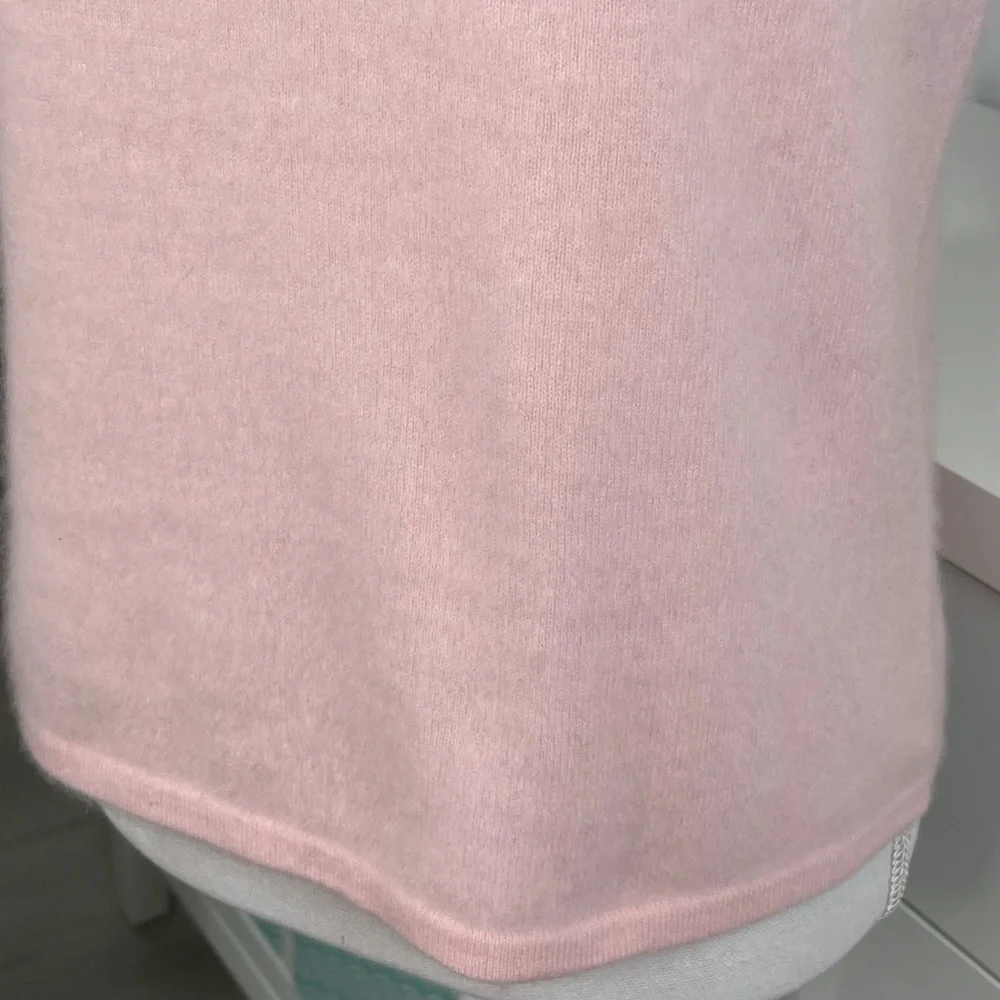 Cashmere Precious Fiber 100% Cashmere Sleeveless Shell Size Large - Picture 4 of 8